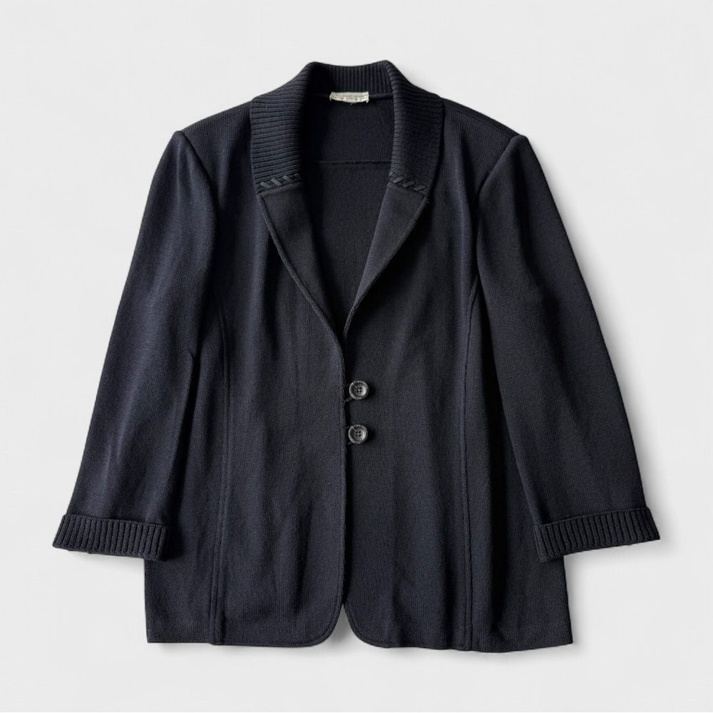 St. John Sport - Santana Knit Blazer - Navy